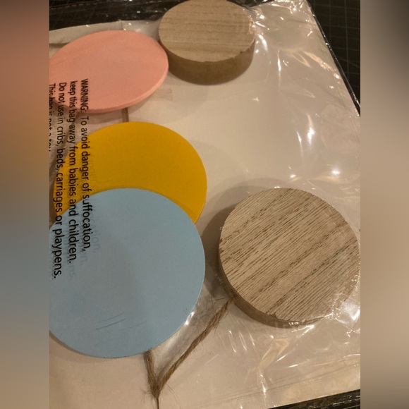 Cute colorful wooden banner - Picture 5 of 5